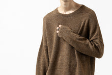 画像をギャラリービューアに読み込む, CAPERTICA ALPACA AIR KNIT SWEATER / BABY ALPACA FINEWOOL (CAMEL)