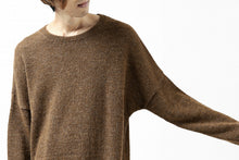 画像をギャラリービューアに読み込む, CAPERTICA ALPACA AIR KNIT SWEATER / BABY ALPACA FINEWOOL (CAMEL)