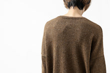 画像をギャラリービューアに読み込む, CAPERTICA ALPACA AIR KNIT SWEATER / BABY ALPACA FINEWOOL (CAMEL)