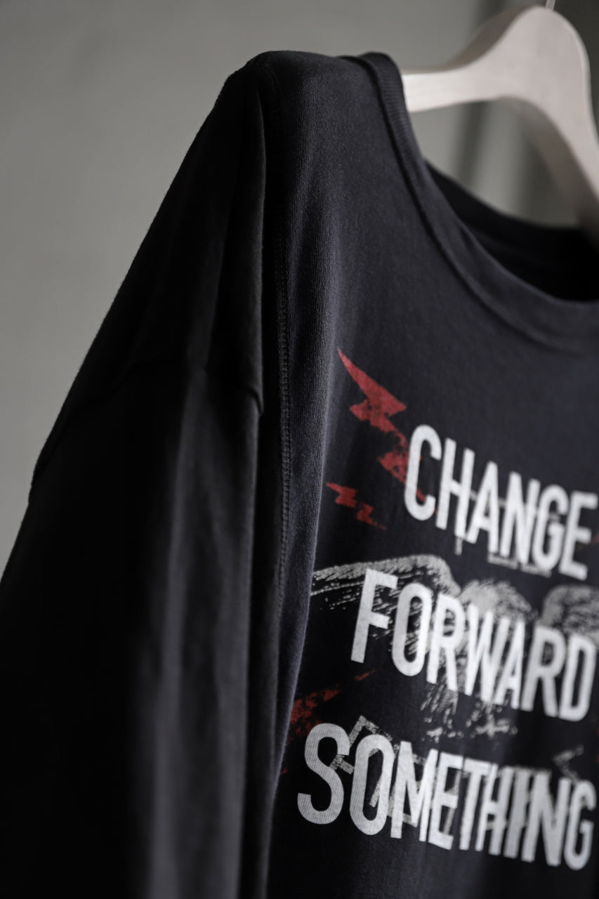 画像をギャラリービューアに読み込む, CHANGES VINTAGE REMAKE MULTI PANEL BAND TEE (BLACK #G)