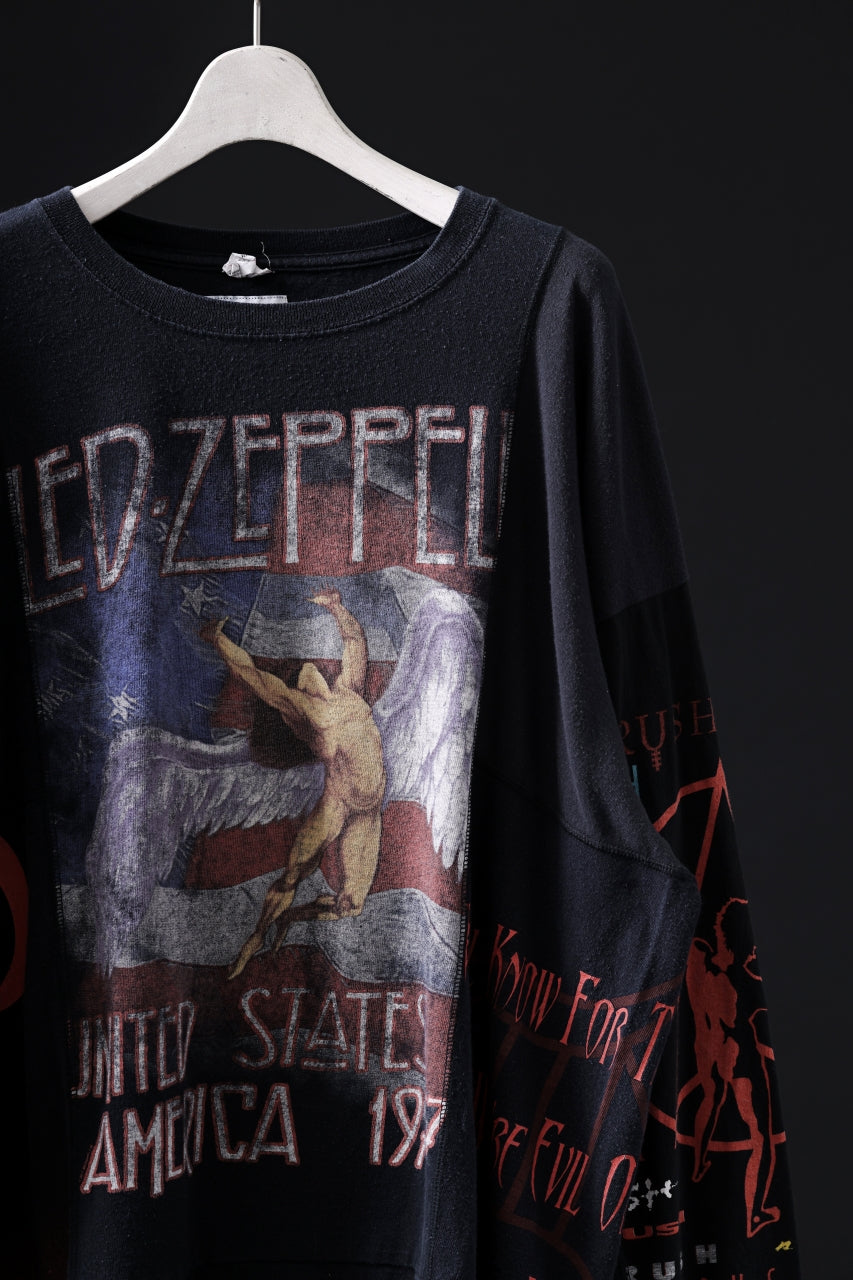 Load image into Gallery viewer, CHANGES VINTAGE REMAKE QUINTET PANEL LONG SLEEVE TEE (MULTI #C-LZ1)
