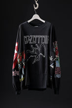 画像をギャラリービューアに読み込む, CHANGES VINTAGE REMAKE QUINTET PANEL LONG SLEEVE TEE (MULTI #F-LZ4)