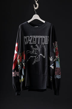 画像をギャラリービューアに読み込む, CHANGES VINTAGE REMAKE QUINTET PANEL LONG SLEEVE TEE (MULTI #F-LZ4)