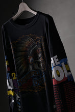 Load image into Gallery viewer, CHANGES VINTAGE REMAKE QUINTET PANEL LONG SLEEVE TEE (MULTI #A)