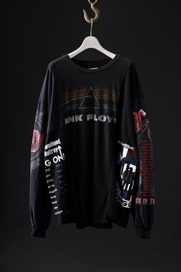 CHANGES VINTAGE REMAKE QUINTET PANEL LONG SLEEVE TEE (MULTI #B-PF2)