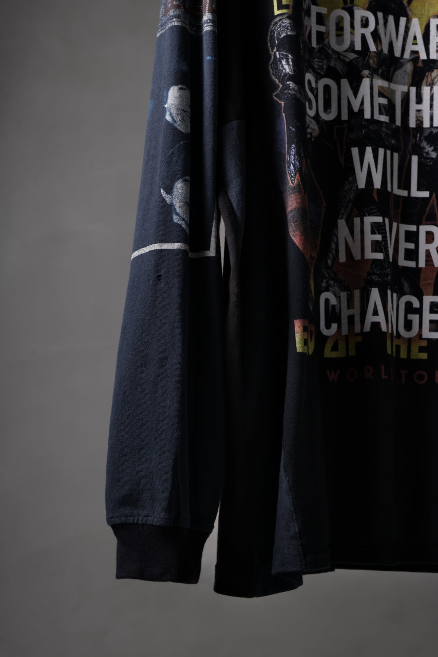 Load image into Gallery viewer, CHANGES VINTAGE REMAKE DOCKING PANEL LONG SLEEVE TEE (MULTI #D)