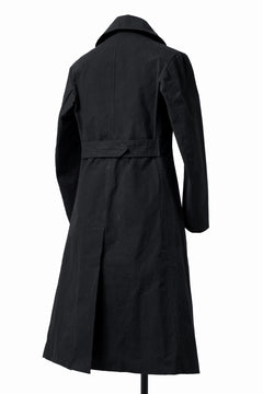 画像をギャラリービューアに読み込む, ierib exclusive military coat / boiled waxy cotton (BLACK)
