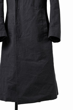 Load image into Gallery viewer, ierib exclusive us navy coat / boiled waxy cotton (GREY)