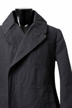 Load image into Gallery viewer, ierib exclusive us navy coat / boiled waxy cotton (GREY)