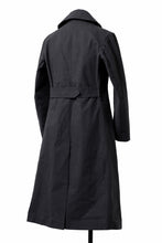 Load image into Gallery viewer, ierib exclusive us navy coat / boiled waxy cotton (GREY)