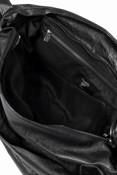 画像をギャラリービューアに読み込む, discord Yohji Yamamoto Puff Bag / Light Weight Leather (BLACK)