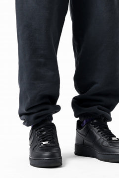 Load image into Gallery viewer, DEFORMATER.® THREE PROCESSING SWEAT JOGGER PANT - DYED/BIO/FROST EFFECT (VINTAGE BLACK)