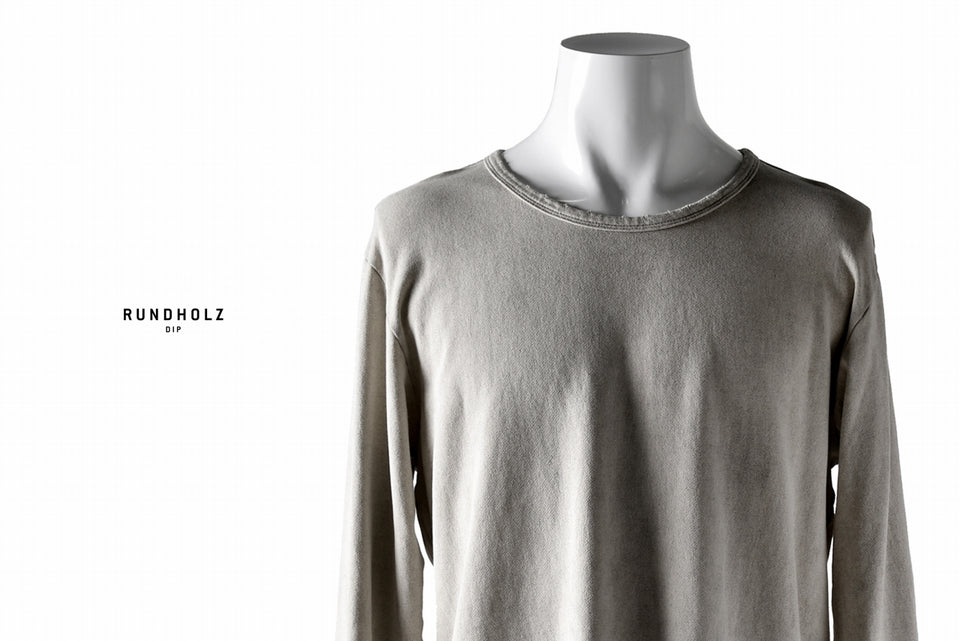 Load image into Gallery viewer, RUNDHOLZ DIP LIGHT SWEAT LONG SLEEVE CUT SEWN (UMBRA)
