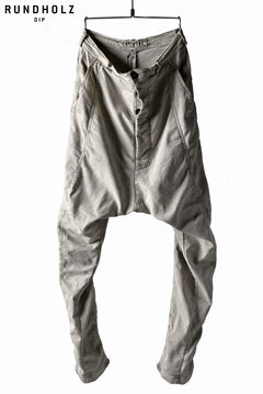 Load image into Gallery viewer, RUNDHOLZ DIP DROP CROTCH SLIM TROUSERS (UMBRA)