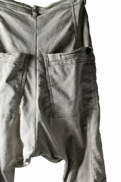 画像をギャラリービューアに読み込む, RUNDHOLZ DIP DROP CROTCH SLIM TROUSERS (UMBRA)