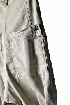 Load image into Gallery viewer, RUNDHOLZ DIP DROP CROTCH SLIM TROUSERS (UMBRA)