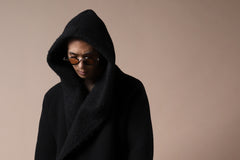 Load image into Gallery viewer, forme d&#39;expression exclusive Hooded Robe Coat (Black)