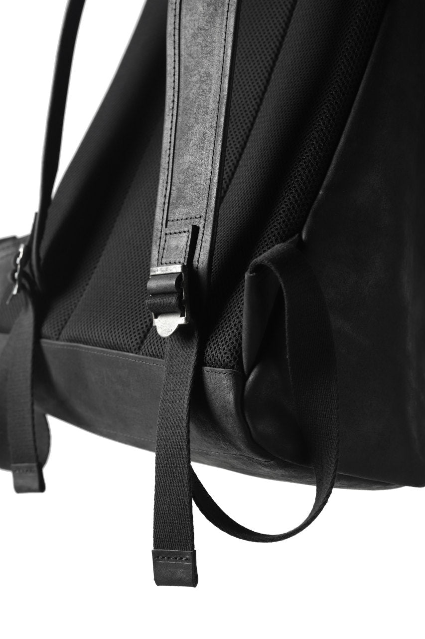 Portaille "Atelier Made" exclusive BACKPACK / PUEBLO by Badalassi Carlo (BLACK)