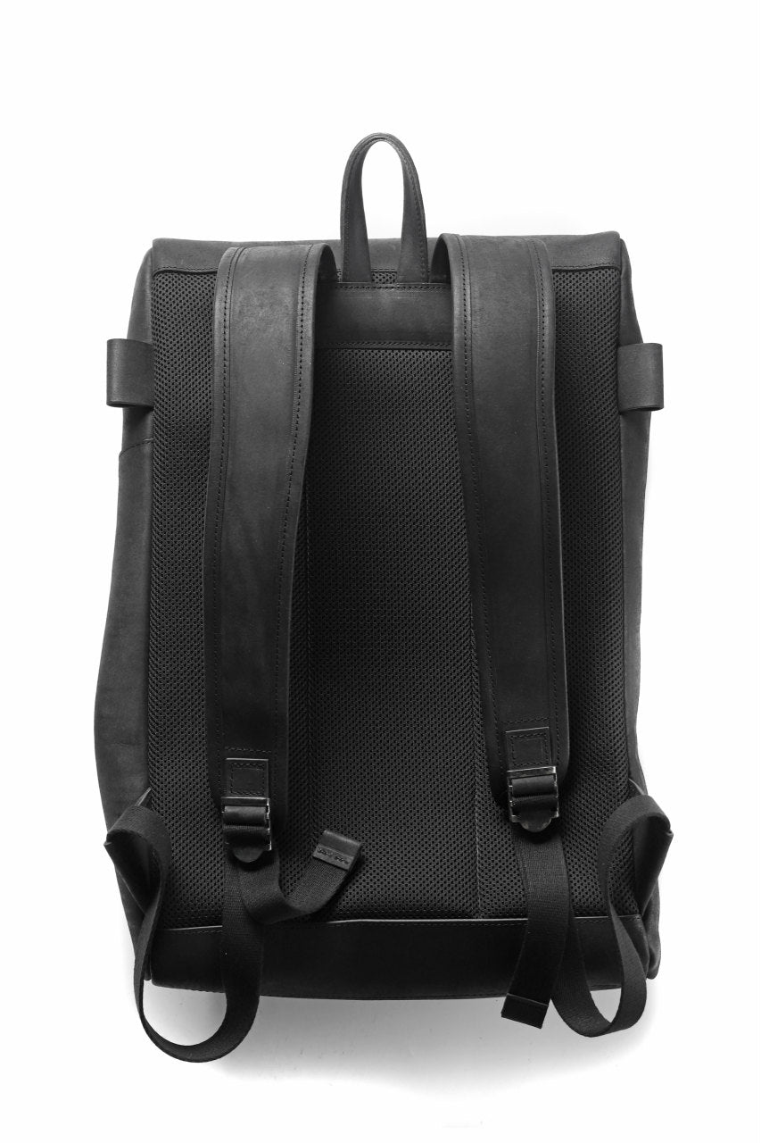 Portaille "Atelier Made" exclusive BACKPACK / PUEBLO by Badalassi Carlo (BLACK)