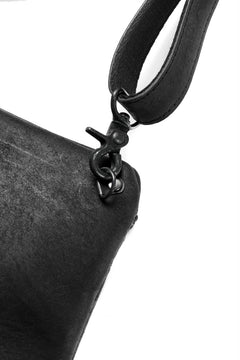 Load image into Gallery viewer, Portaille &quot;Atelier Made&quot; exclusive 2WAY SACOCHE BAG / PUEBLO by Badalassi Carlo (BLACK)