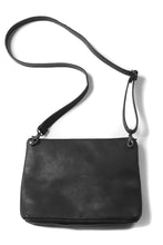 Load image into Gallery viewer, Portaille &quot;Atelier Made&quot; exclusive 2WAY SACOCHE BAG / PUEBLO by Badalassi Carlo (BLACK)