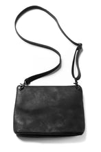 Load image into Gallery viewer, Portaille &quot;Atelier Made&quot; exclusive 2WAY SACOCHE BAG / PUEBLO by Badalassi Carlo (BLACK)