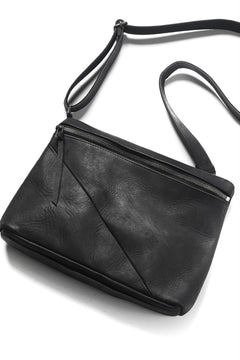 Load image into Gallery viewer, Portaille &quot;Atelier Made&quot; exclusive 2WAY SACOCHE BAG / PUEBLO by Badalassi Carlo (BLACK)