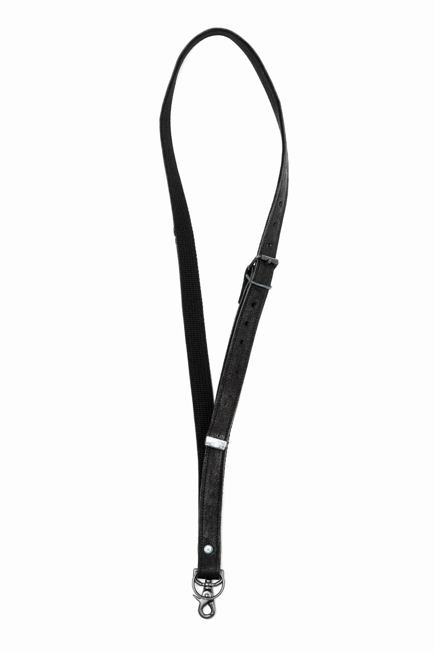 Portaille "Limited Made" NECK STRAP / HS HORSE (BLACK)