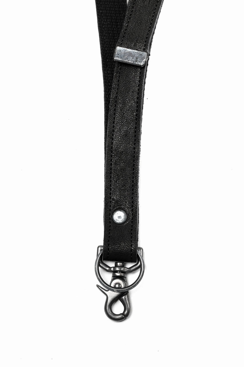 Portaille "Limited Made" NECK STRAP / HS HORSE (BLACK)
