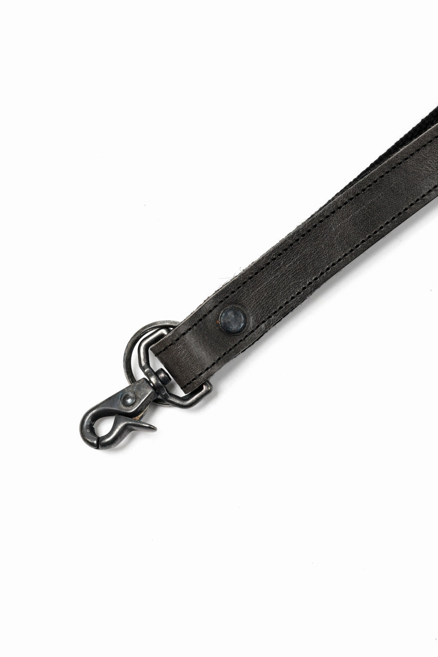 Portaille "Limited Made" NECK STRAP / OIL PRESSED STEER (GREY)