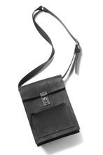 Load image into Gallery viewer, Portaille &quot;Atelier Made&quot; exclusive SHOULDER BAG / PUEBLO by Badalassi Carlo (BLACK)