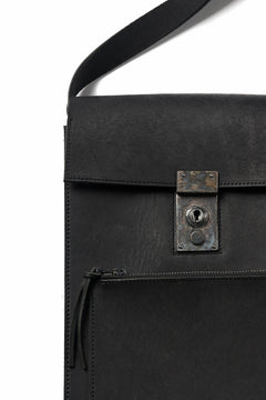 Load image into Gallery viewer, Portaille &quot;Atelier Made&quot; exclusive SHOULDER BAG / PUEBLO by Badalassi Carlo (BLACK)