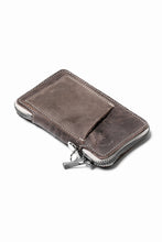 画像をギャラリービューアに読み込む, Portaille &quot;Limited Made&quot; ZIP KEY CASE / Culatta Reverse (BROWN)