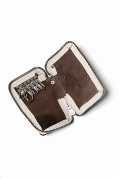 画像をギャラリービューアに読み込む, Portaille &quot;Limited Made&quot; ZIP KEY CASE / Culatta Reverse (BROWN)