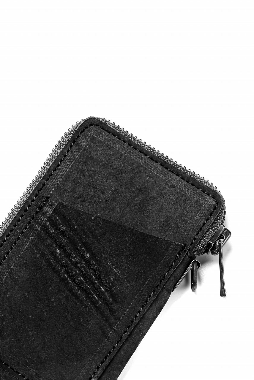 Load image into Gallery viewer, Portaille &quot;Limited Made&quot; ZIP KEY CASE / REVERSED CULATTA (BLACK-A)