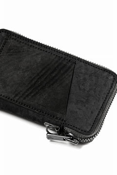 Load image into Gallery viewer, Portaille &quot;Limited Made&quot; ZIP KEY CASE / REVERSED CULATTA (BLACK-A)