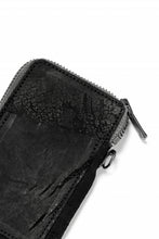 Load image into Gallery viewer, Portaille &quot;Limited Made&quot; ZIP KEY CASE / REVERSED CULATTA (BLACK-B)