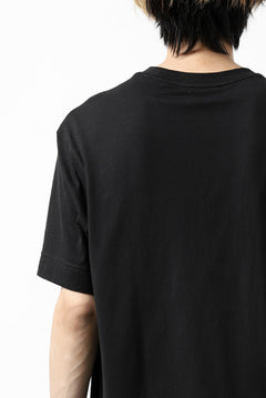 画像をギャラリービューアに読み込む, Y-3 Yohji Yamamoto U SQUARE LABEL GRAPHIC SS TEE / REFLECTION LOGO (BLACK)