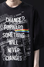 Load image into Gallery viewer, CHANGES VINTAGE REMAKE MULTI PANEL TEE (BLACK #8)