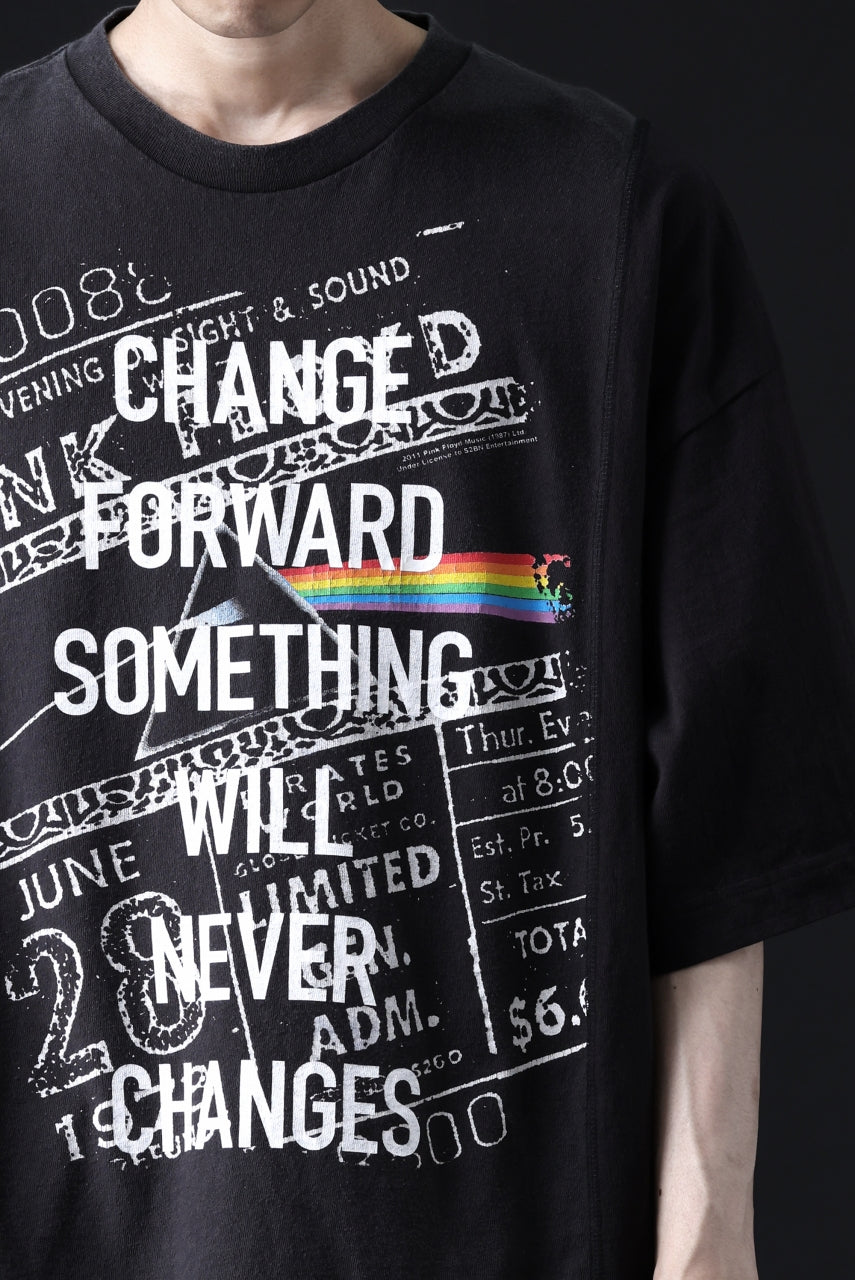 CHANGES VINTAGE REMAKE MULTI PANEL TEE (BLACK #8)