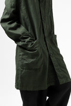 画像をギャラリービューアに読み込む, ISAMU KATAYAMA BACKLASH WORK COAT / GARMENT NATURAL DYED LINEN (LEAF)