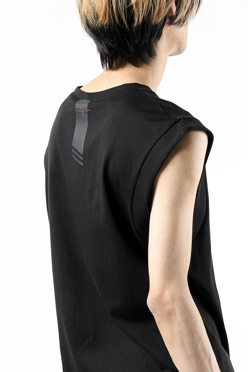 FIRST AID TO THE INJURED NOHR TANK TOP / SINGLE JERSEY (BLACK)