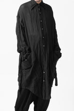 画像をギャラリービューアに読み込む, SOSNOVSKA BELTS PATH LONG SHIRT (BLACK)