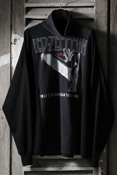 画像をギャラリービューアに読み込む, CHANGES VINTAGE REMAKE TURTLE-NECK BAND L/S TEE (BLACK #A)