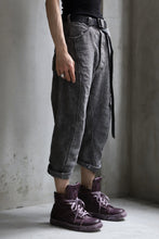 画像をギャラリービューアに読み込む, ierib detachable buckle belt / rough bull onepiece (BLACK)