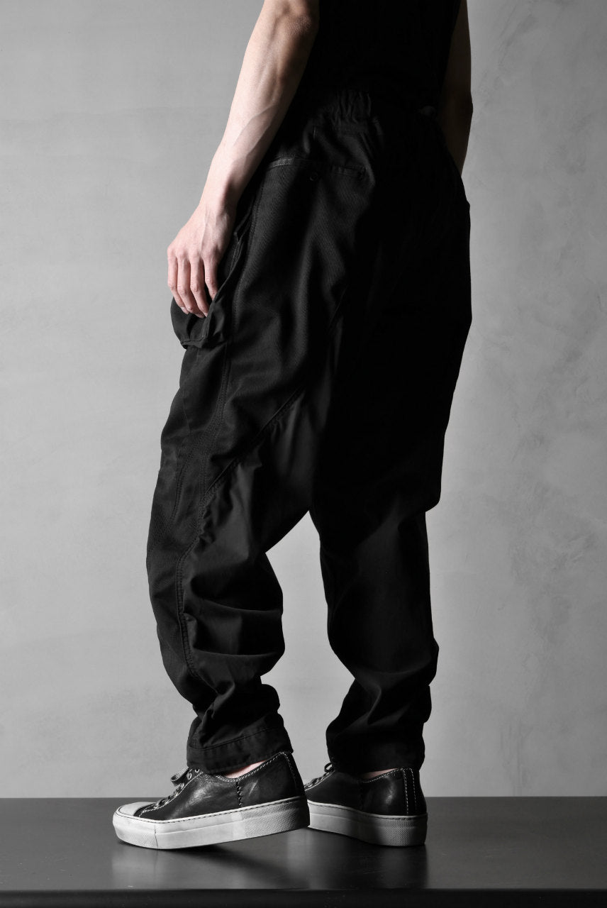 CHANGES VINTAGE REMAKE CUFF EASY TROUSERS / Dickies FABRIC (MULTI BLACK #B)