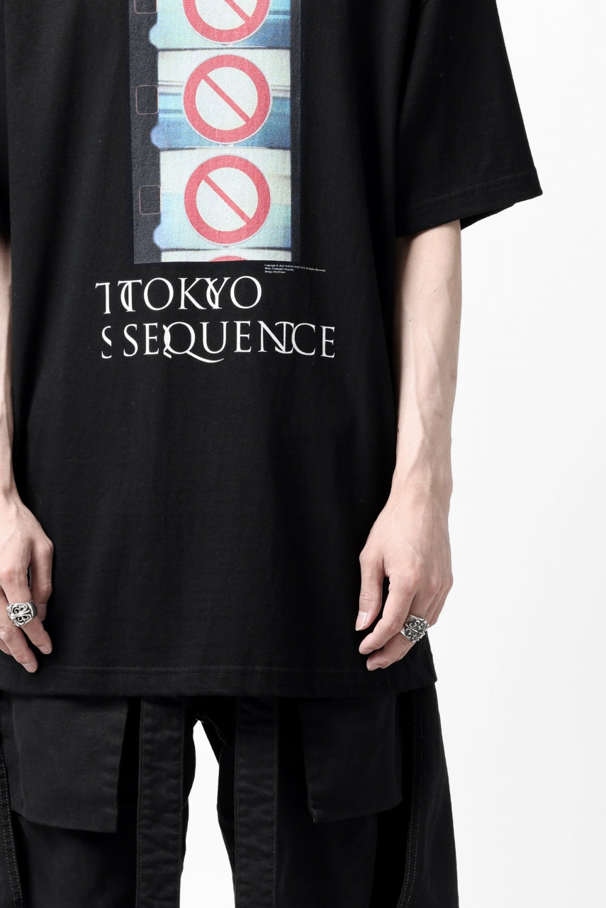 TOKYO SEQUENCE PH3 LOOPWHEEL TEE (BLACK)