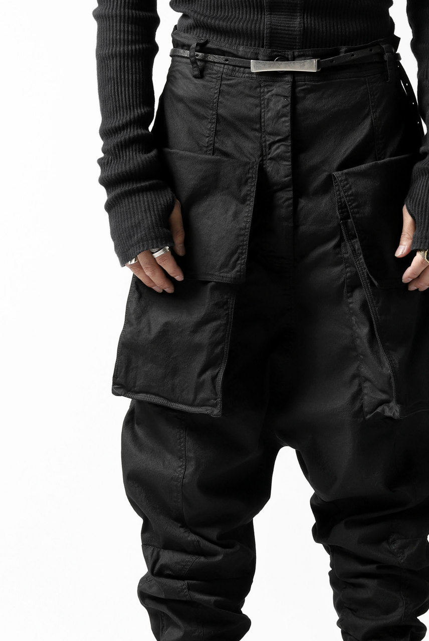RUNDHOLZ DIP DROPCROTCH TACTICAL TROUSERS (BLACK)