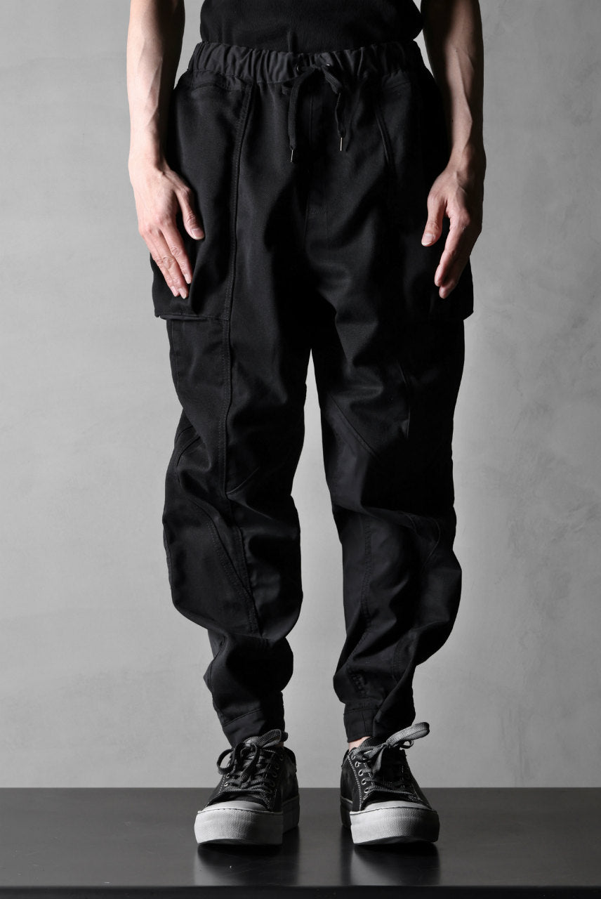 CHANGES VINTAGE REMAKE CUFF EASY TROUSERS / Dickies FABRIC (MULTI BLACK #B)