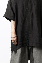 画像をギャラリービューアに読み込む, _vital minimal tunica tops / linen (BLACK)